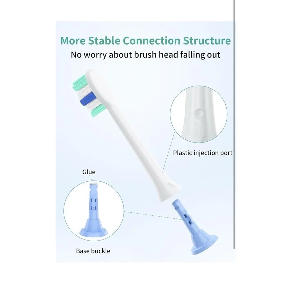 New Replacement Brush Heads for Philips Sonicare Toothbrush Handles Toothbrush H